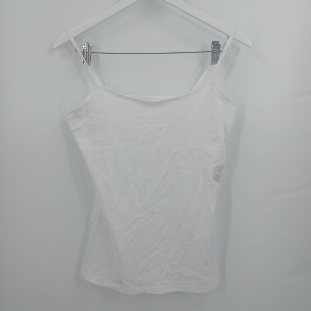 womans so favorite cami layering camisole size large white classic tank top